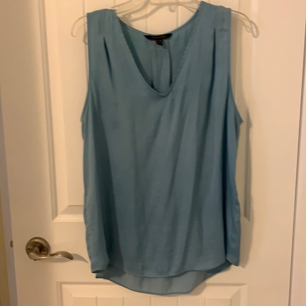 Banana Republic blue tunic tank
